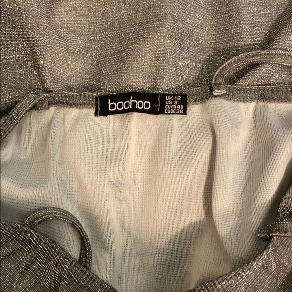 Silver Boohoo dress - Picture 3 of 3